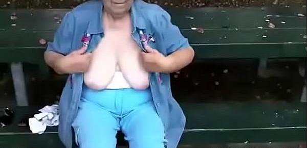  Granny Flashing In Public